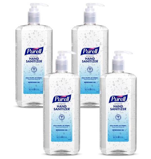 5015-04 Purell® Instant Hand Sanitizer, 1.5 Liter